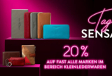 20% Rabatt auf fast alle Marken im Bereich Kleinlederwaren
