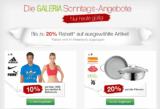 [GALERIA-KAUFHOF.DE] Verschiedene Rabattaktionen bei den Galeria Kaufhof Sonntagsangeboten!
