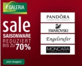 Bis zu 70% Rabatt im Sale bei Galeria Kaufhof + 10% Newsletter Rabatt!