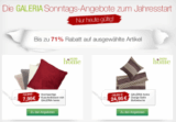 [GALERIA-KAUFHOF.DE] Verschiedene neue Rabattaktionen bei den Galeria Kaufhof Sonntagsangeboten!