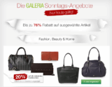 [GALERIA-KAUFHOF.DE] Verschiedene neue Rabattaktionen bei den Galeria Kaufhof Sonntagsangeboten!