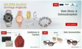 Knaller! Die Galeria Kaufhof Sonntags-Angebote am 13. September – nur heute noch mit 12,- Euro Gutscheincode