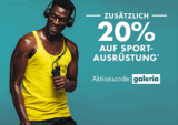 20% Rabatt auf Sportausrüstung im Galeria Onlineshop