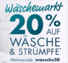Nur noch heute: 20% Rabatt auf Wäsche & Strümpfe bei Galeria