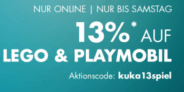 Nur bis Samstag: 13% Rabatt auf Lego und Playmobil bei Galeria Kaufhof