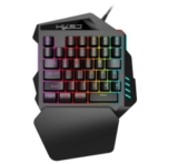 Docooler HXSJ V100 Einhand-Gamingtastatur mit 35 Tasten und Beleuchtung für 13,59 Euro