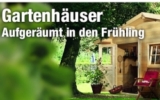 Bis Samstag: 10% Gutscheincode auf alle Gartenhäuser bei GartenXXL