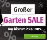 GartenXXL Sale mit bis zu 75% Rabatt auf über 100 Artikel