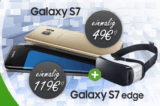 Vodafone Smart L mit Samsung Galaxy S7 32GB und Galaxy Gear für nur 39,99 Euro im Monat + 49,- Euro Zuzahlung /  Galaxy S7 Edge 32GB mit 119,- Euro Zuzahlung