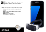 Otelo Allnet-Flat XL im D-Netz (Flat in alle Netze inkl. 1,5GB Datenflat) nur 29,99 Euro monatlich + Samsung Galaxy S7 32GB für nur 125,- Euro