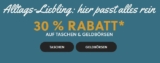 30% Rabatt auf alle Taschen und Geldbörsen im Fossil Onlineshop