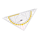 Wedo 525 Geometrie Dreieck (16 cm) für nur 80 Cent inkl. Prime-Versand (statt 2,80€)