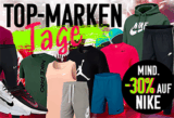 Großer Nike Sale bei geomix mit über 500 Artikeln und mindestens 30% Rabatt