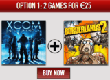 [GETGAMES] 2 PC Spiele für nur 8,- Euro als Keydownload oder XCOM Enemy Unknown + Borderlands 2 für nur 25,- Euro