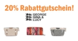 Bis zu 50% Rabatt im George, Gina & Lucy Sale + 20% Gutscheincode auf das gesamte Sortiment!