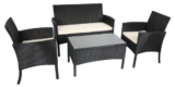 Giardino Rattan-Sitzgarnitur Bordeaux für nur 194,99 Euro inkl. Lieferung