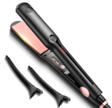 TO-YUUGO Glätteisen mit einstellbarer Temperatur für nur 14,49€