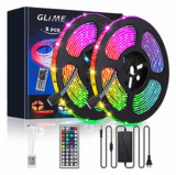 10m (2x 5m) GLIME RGB LED Strips für nur 18,12 Euro