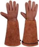 Stichhemmende CCBetter Leder-Gartenhandschuhe für nur 6,40 Euro bei Amazon