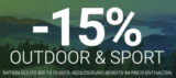 15 % Rabatt auf Outdoor & Sport im Gebrüder Götz Onlineshop
