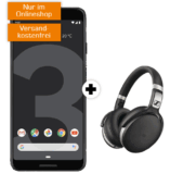 O2 Free M Boost mit 20GB nur 34,99 Euro monatlich + GOOGLE Pixel 3 und Sennheiser HD HD 4.50 für einmalig 29,- Euro