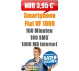 Tipp! Vodafone Klarmobil Tarif mit 100 Min + 100 SMS inkl. Internetflat 1GB nur 3,95 Euro monatlich – statt normal 16,90 Euro