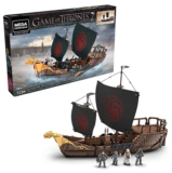 Dracarys! Mega Construx GPB29 Probuilder Game of Thrones Targaryen Kriegsschiff (723 Teile, 4 Figuren) für nur 49,78€