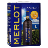 3L Grand Sud Merlot Rotwein Bag-in-Box (trocken, Süd-Frankreich) für nur 9,74€ (statt 13,99€)
