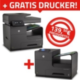 HP OfficeJet Pro X476dw Drucker kaufen und OfficeJet Pro X451dw gratis dazu!
