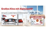 [GRATIS KINOKARTE] Eine Gratis Kinokarte zu jedem Alpinaweiss Aktionseimer geschenkt!