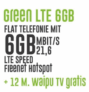 6GB MD Vodafone LTE Allnet Flat für 13,99 Euro monatlich inkl. waipu.tv Zugang für 12 Monate Gratis!