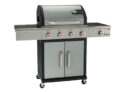 LANDMANN Triton 4 Gasgrill in Silber oder Bordeaux für nur 399,- Euro inkl. Lieferung