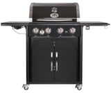 Blitzangebot! Outdoorchef PERTH 4G + schwarz BBQ Gasgrill Grillstation für nur 479,- Euro inkl. Versand