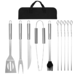 Godmorn Grillbesteck Set 10-teilig für nur 10,19 Euro