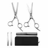 ELFINA Haarschneide-Set (2 Scheren, Kamm, Haarclips, Etui) für nur 10,06€ bei Amazon