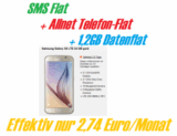 Knaller: Blau.de All-In 1200 MB Allnet-Tarif mit Galaxy S6 32Gb für 19,99 Euro + einmalig 4,95 Euro!