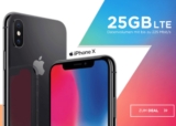 o2 Free XL mit Allnet-, SMS-Flat und 25GB Daten für mtl. 64,99 Euro + Apple iPhone X ab einmalig 49,95 Euro
