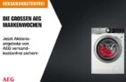 Saturn Haushaltswoche mit verschiedenen Angeboten der Marke AEG