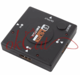[EBAY] Aus China! HDMI-Switch mit 3 Eingängen und 1 Ausgang für nur 3,07 Euro inkl. Versand