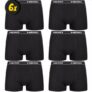 6er-Pack HEAD Basic Herren Boxershorts (6 verschiedene Farbkombinationen) für 27,94€