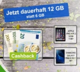 Update! Vodafone DataGo L (12 GB LTE, Vodafone Mobile TV) Datenflat für effektiv nur 12,99 Euro mtl. bei Modeo