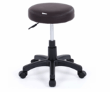 Höhenverstellbarer iKayaa Hocker mit Rollen für nur 15,42 Euro