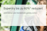 Großer Sale im Superdry Ebayshop mit Rabatten von bis zu 60%