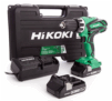 HIKOKI DV18DGLJMZ  18 V Kombibohrer mit 2 Akkus (3,0 Ah) für 135,90 Euro
