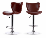2er Set iKayaa Barhocker mit Rückenlehne für 73,99 Euro