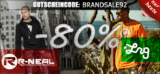 [HOODBOYZ] Nur heute: 80% Rabatt auf Bekleidung der Marken Rusty Neal und LRG.