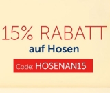 15% Rabatt auf alle Hosen im MyToys Onlineshop