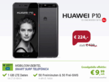 Huawei P10 mit Smart Surf (1GB + 50 Min + 50 SMS) nur 9,99 Euro + Zuzahlung 224,- Euro