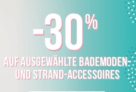30% auf ausgewählte Bademode und Strandaccesoires bei Hunkemöller