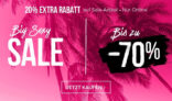 Hunkemöller: Big Sexy Sale mit bis zu 70% Rabatt + 20% Extra-Rabatt auf alle reduzierten Artikel